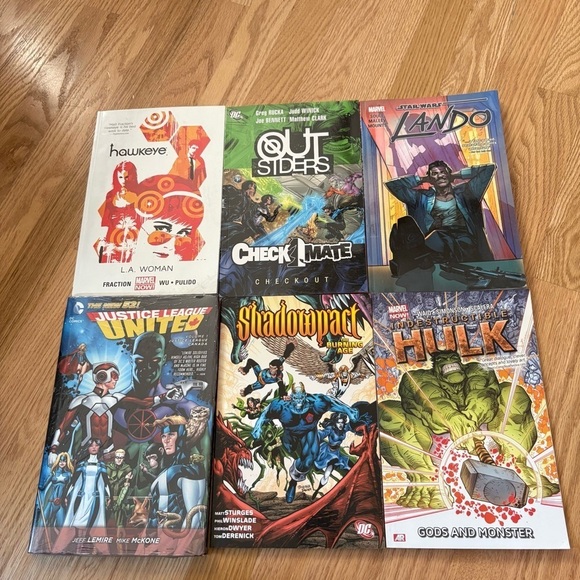 Comic Book Bundle Lot Star Wars Lando Marvel Indestructible Hulk Shadowpact - Picture 2 of 6
